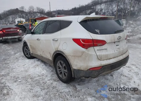 2015 Hyundai Santa Fe Sport 2.4L z USA, uszkodzony, nr VIN 5XYZTDLB0FG251428